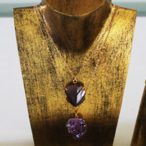 Amethyst Gem or Cluster Necklace - Image 2